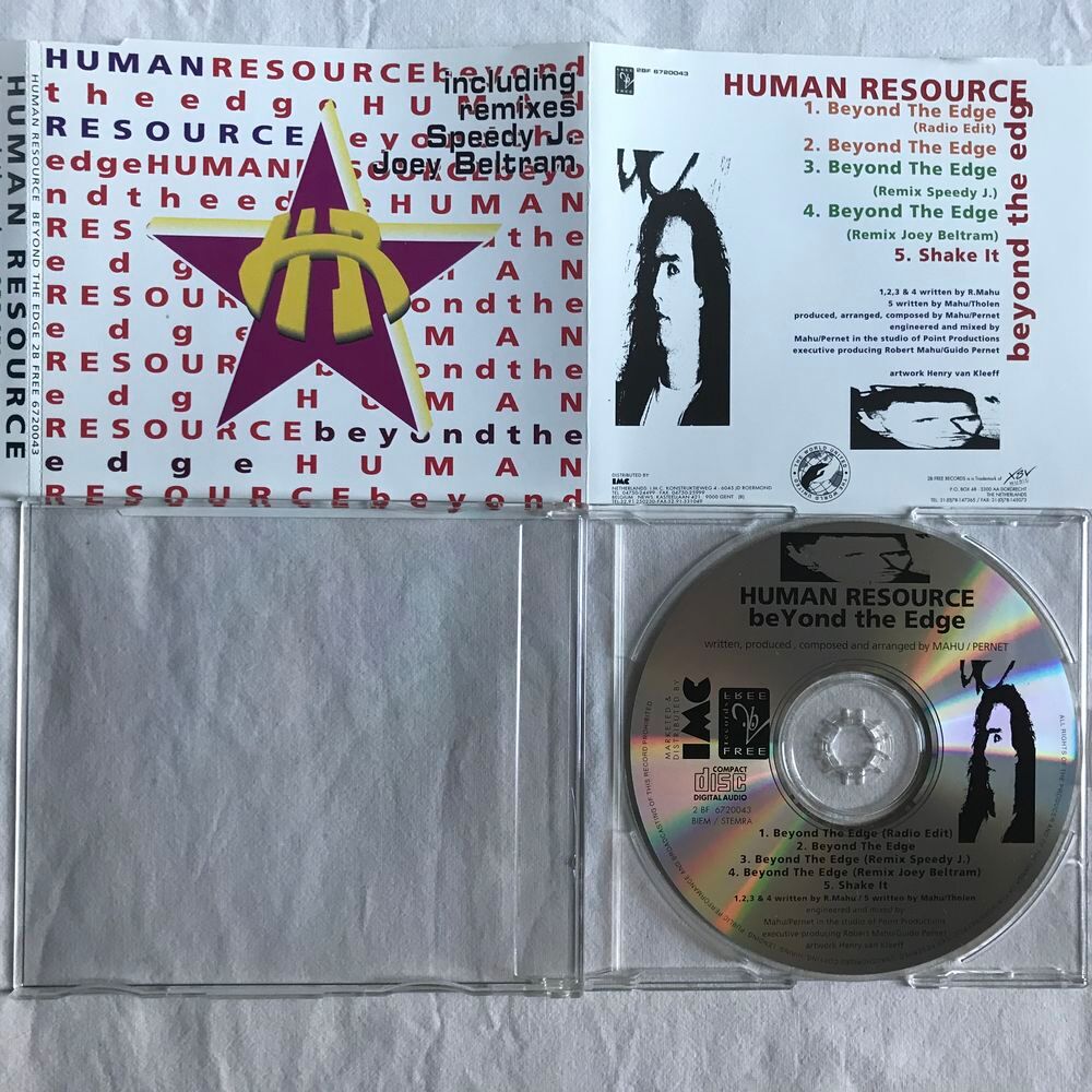 CD Human Resource - Beyond The Edge CD et vinyles