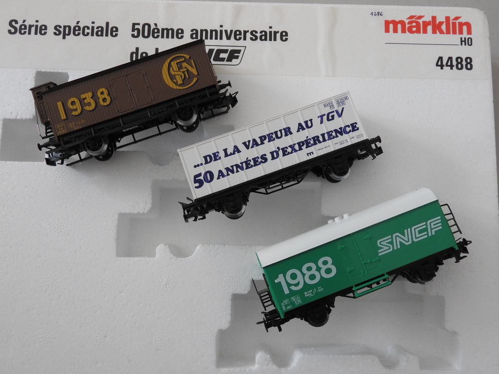 Echelle HO ? M&auml;rklin Coffret " 50 ans SNCF " r&eacute;f. 4488 