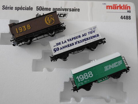 Echelle HO ? Märklin Coffret   50 ans SNCF   réf. 4488 40 Soissons (02)