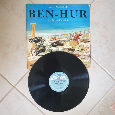 Ben-Hur Festival ?FLD 189 S  avec J. Dacqmine Vinyle 33T  14 Antony (92)