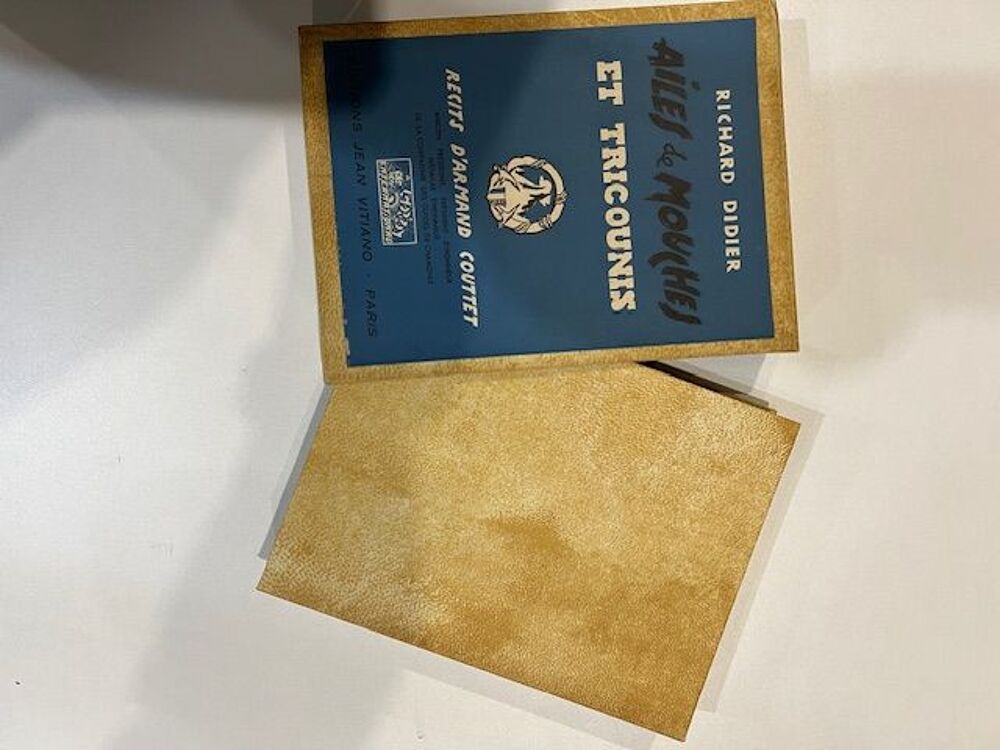 Livre ancien &eacute;dition num&eacute;rot&eacute;e "Ailes de Mouches et Tricouni Livres et BD
