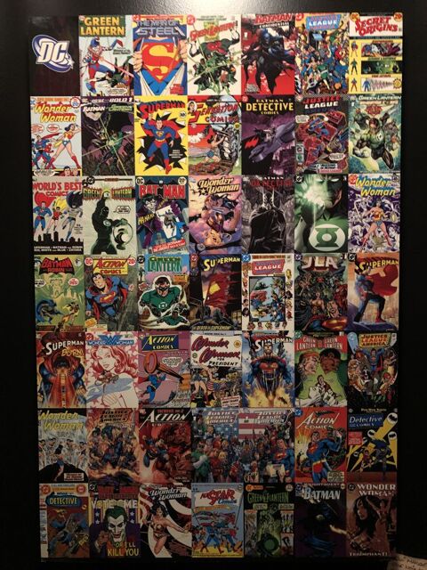 TABLEAU DC COMICS  Super Heros  - Etat Impeccable
20 Paris 12 (75)
