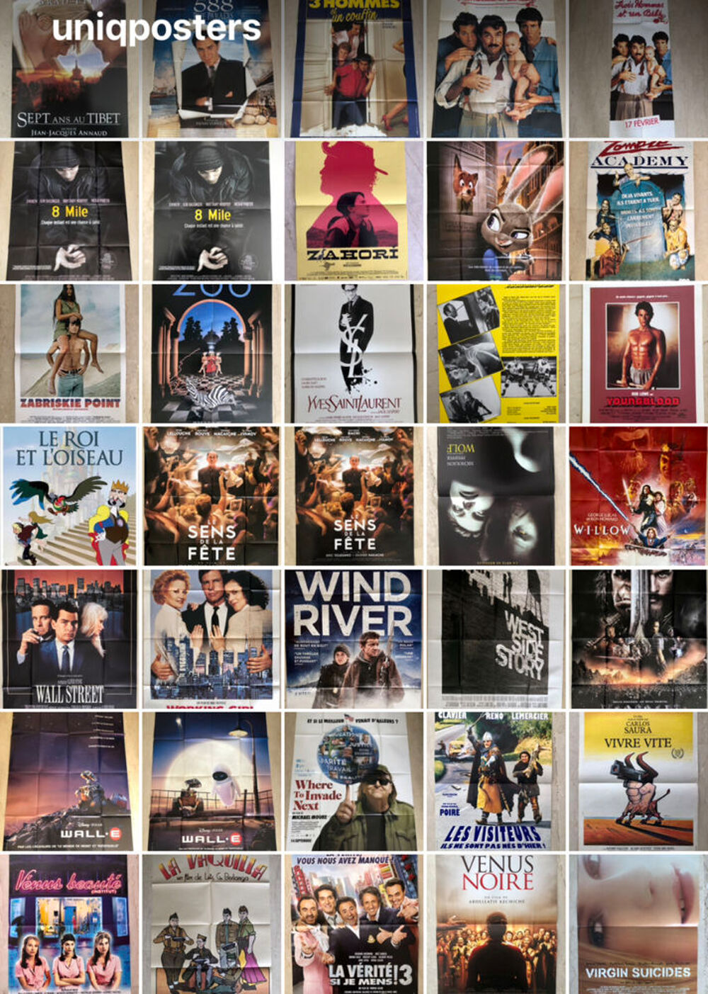 Affiches originales de cin&eacute;ma : Films en X 