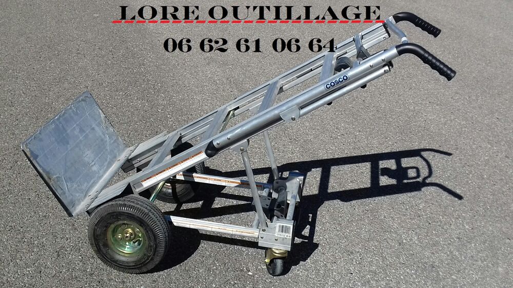 COSCO Diable - Chariot multi-positions Bricolage