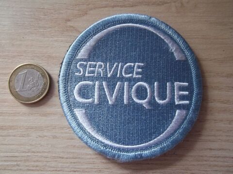 �cusson service civique insigne tissu 6 Valognes (50)
