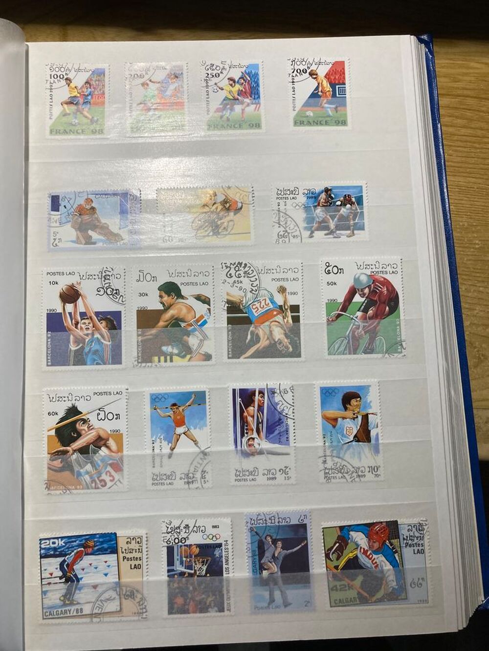 Album timbres Asie 