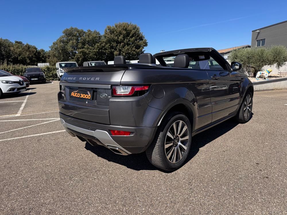 Range Rover Evoque CABRIOLET 2.0 TD4 150ch SE DYNAMIC BVA 2017 occasion 84290 Sainte-C&eacute;cile-les-Vignes