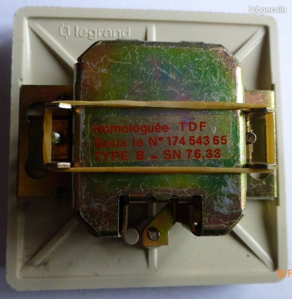 Prise TV + rd Legrand Q : 2 neuves Bricolage