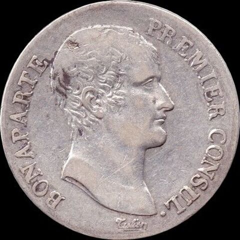 Bonaparte 5 francs an 12 H 240 Couzeix (87)