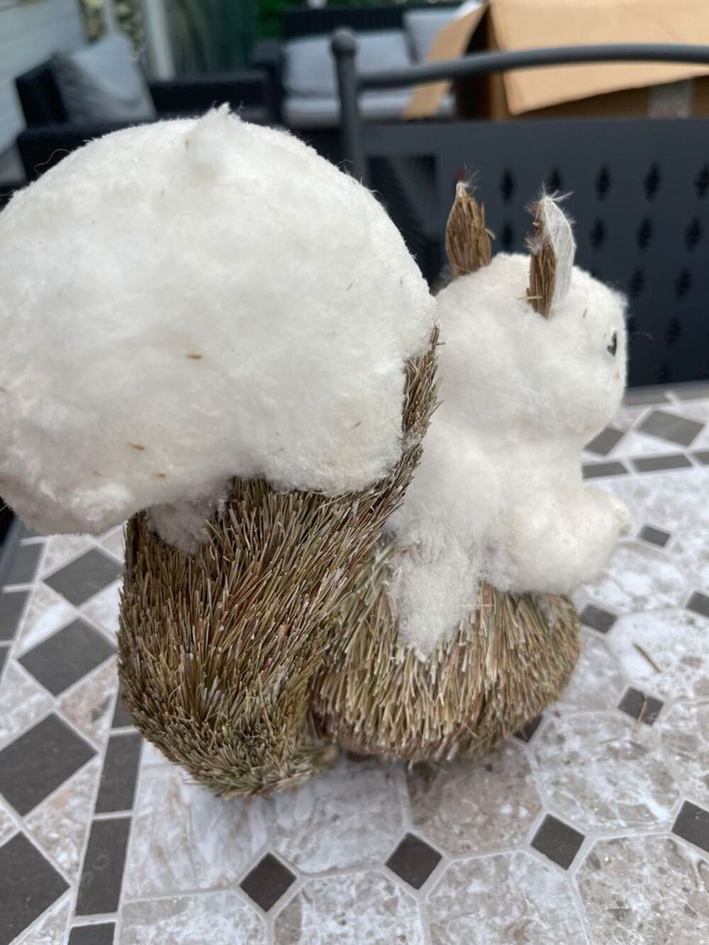 Ecureuil de No&euml;l Décoration