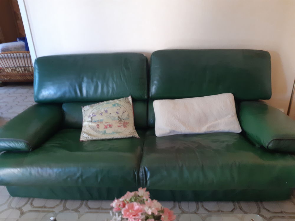 CANAPE CUIR Meubles