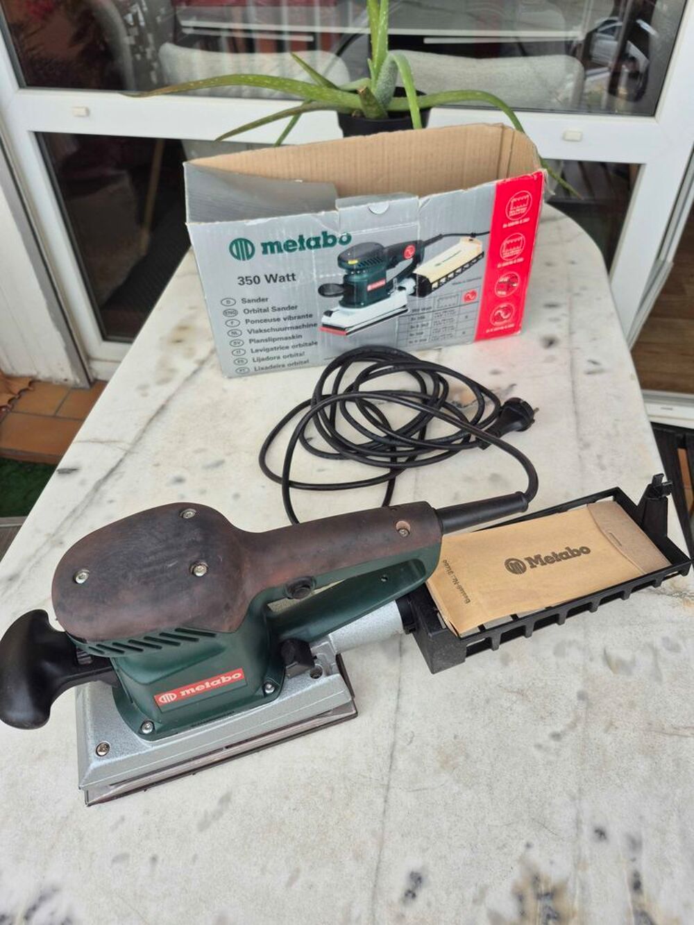 ponceuse vibrante METABO allemand Bricolage