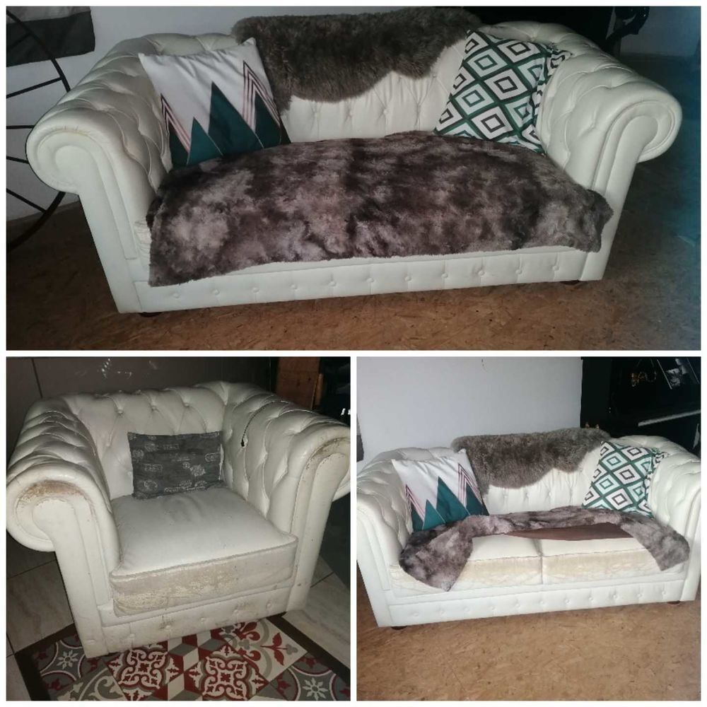 canap&eacute; 2/3places + fauteuil Meubles