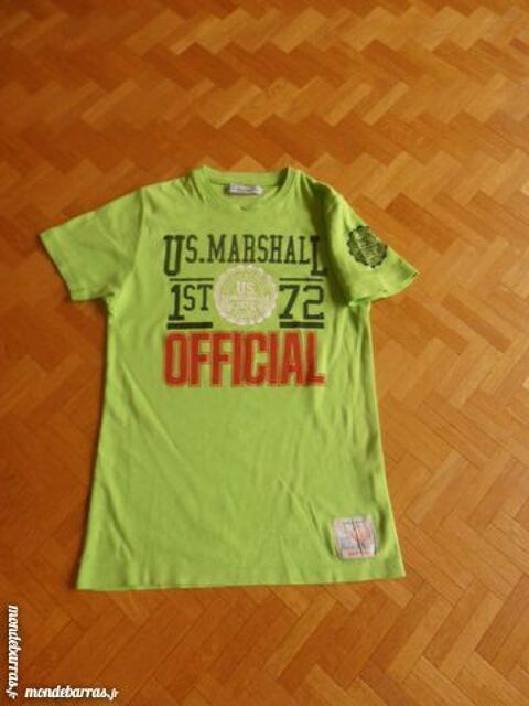 Tee-shirt US. Marshall vert 10 Tours (37)