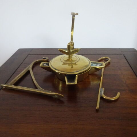 Lampe  huile 3 becs 30 Dijon (21)