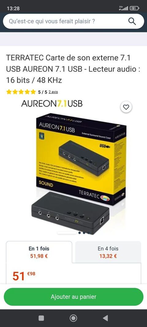 carte son Terratec Auron 7.1 USB. 10 peugney (25)
