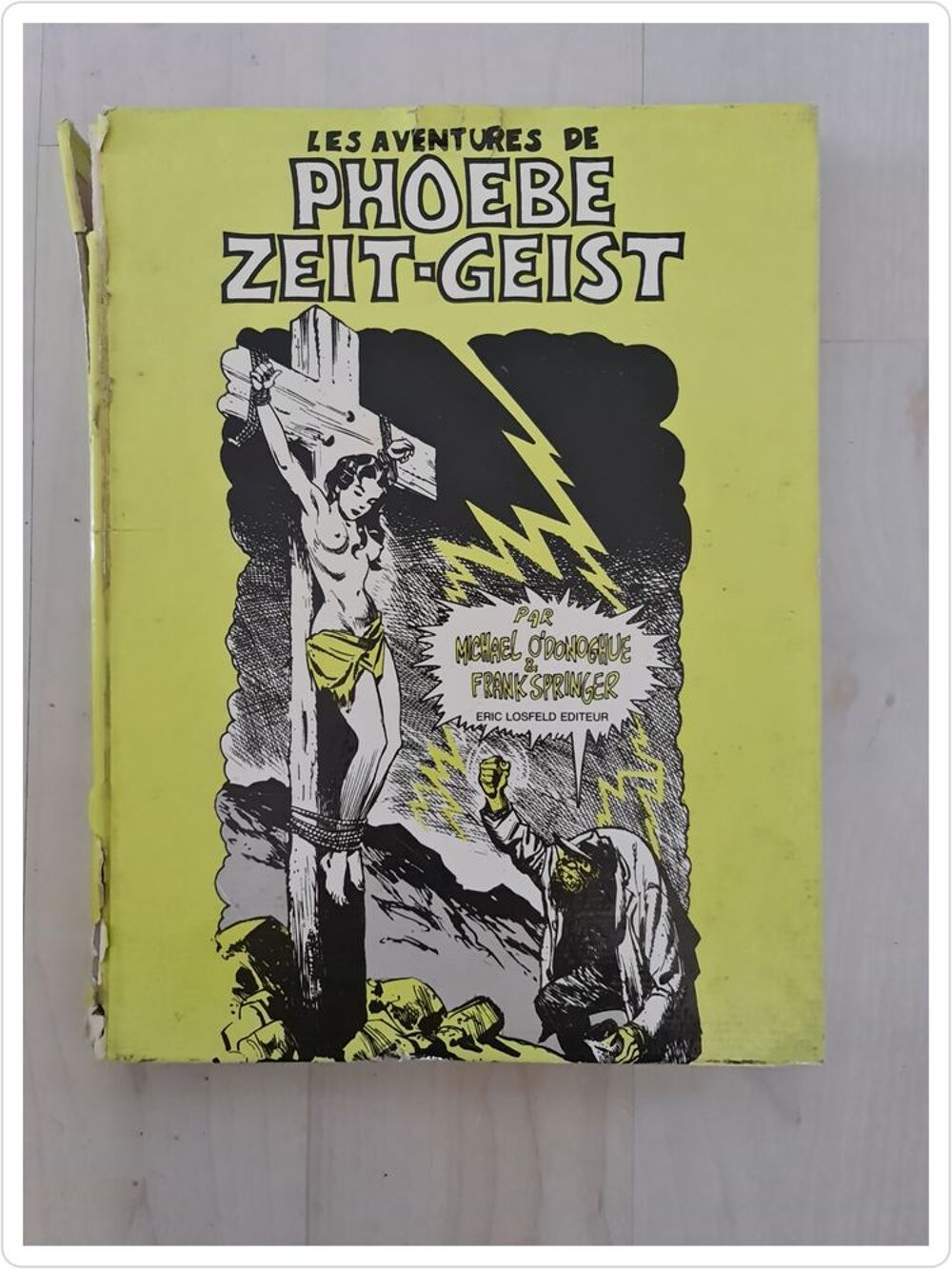 Livre/BD Vintage "Phoebe Zeist Geist" Ann&eacute;es 70' Jeux / jouets