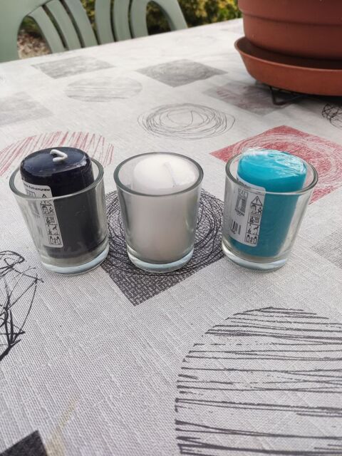 lot de 3 bougies Pacé (35)
