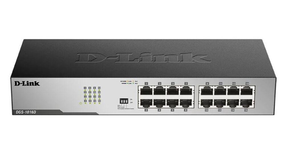 Switch Gigabit D-Link DGS-1016D, 16 ports Matériel informatique