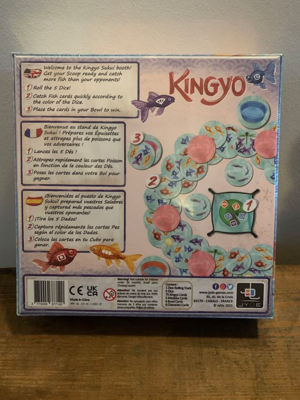 Jeu Kingyo - Neuf sous blister - Jyde &Eacute;ditions Jeux / jouets