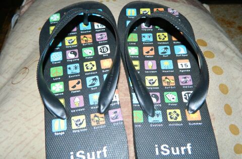 Tongs noires taille 31 3 Villiers (86)