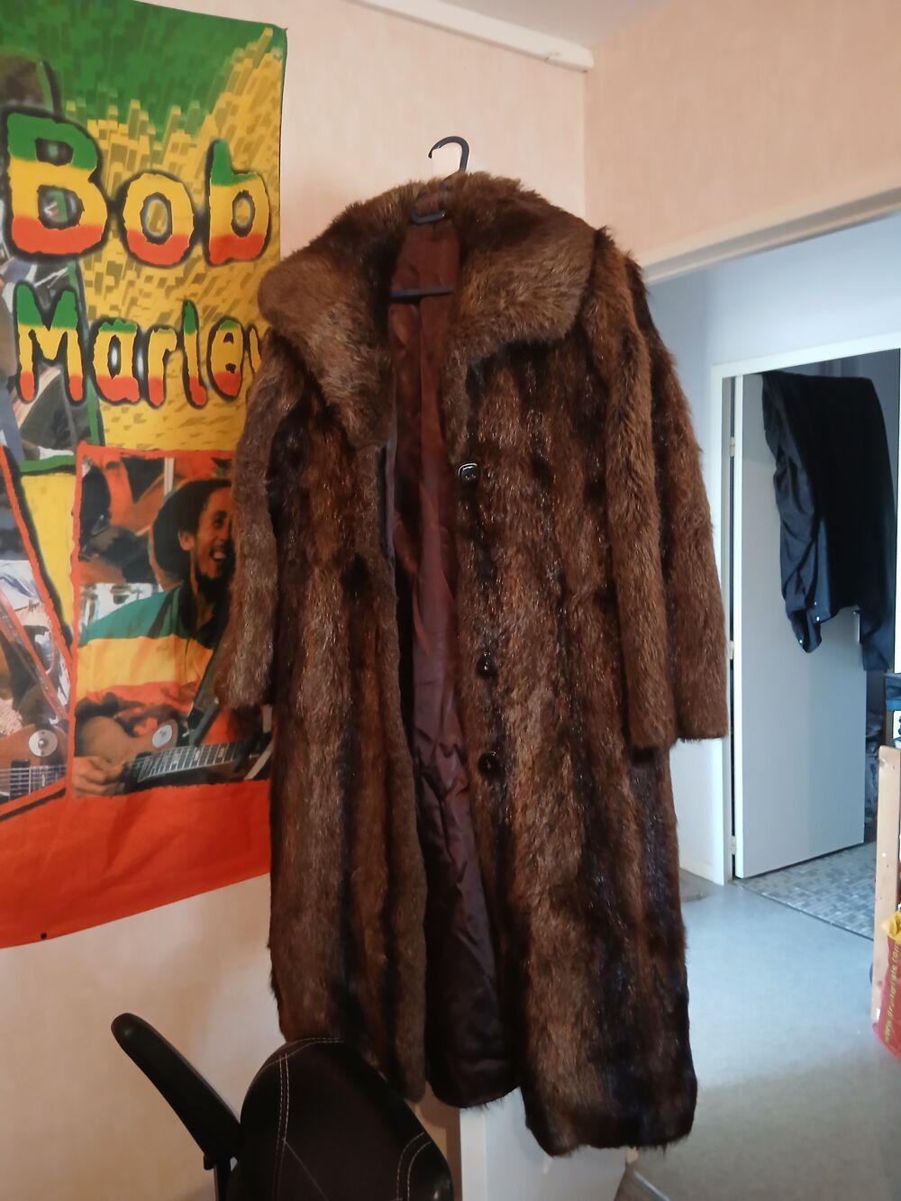 2 manteaux visons Vêtements