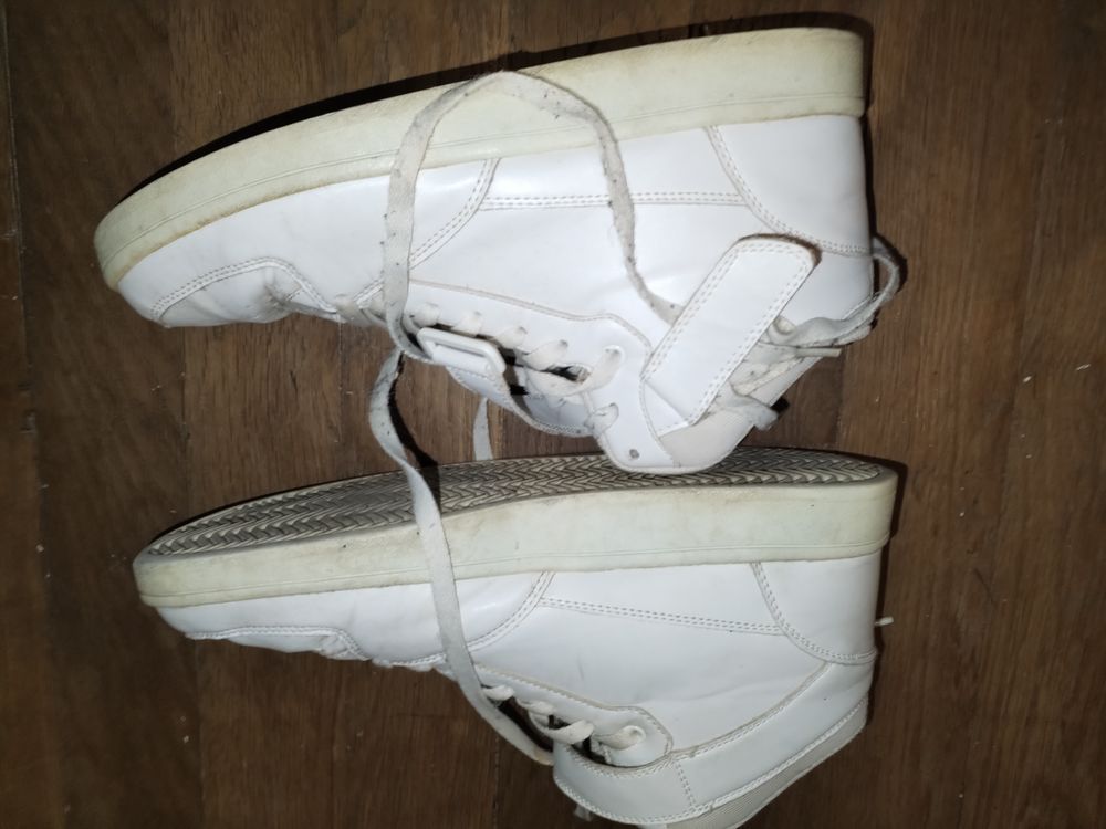 Basket DIVIDED montantes blanches (Taille 42) Chaussures