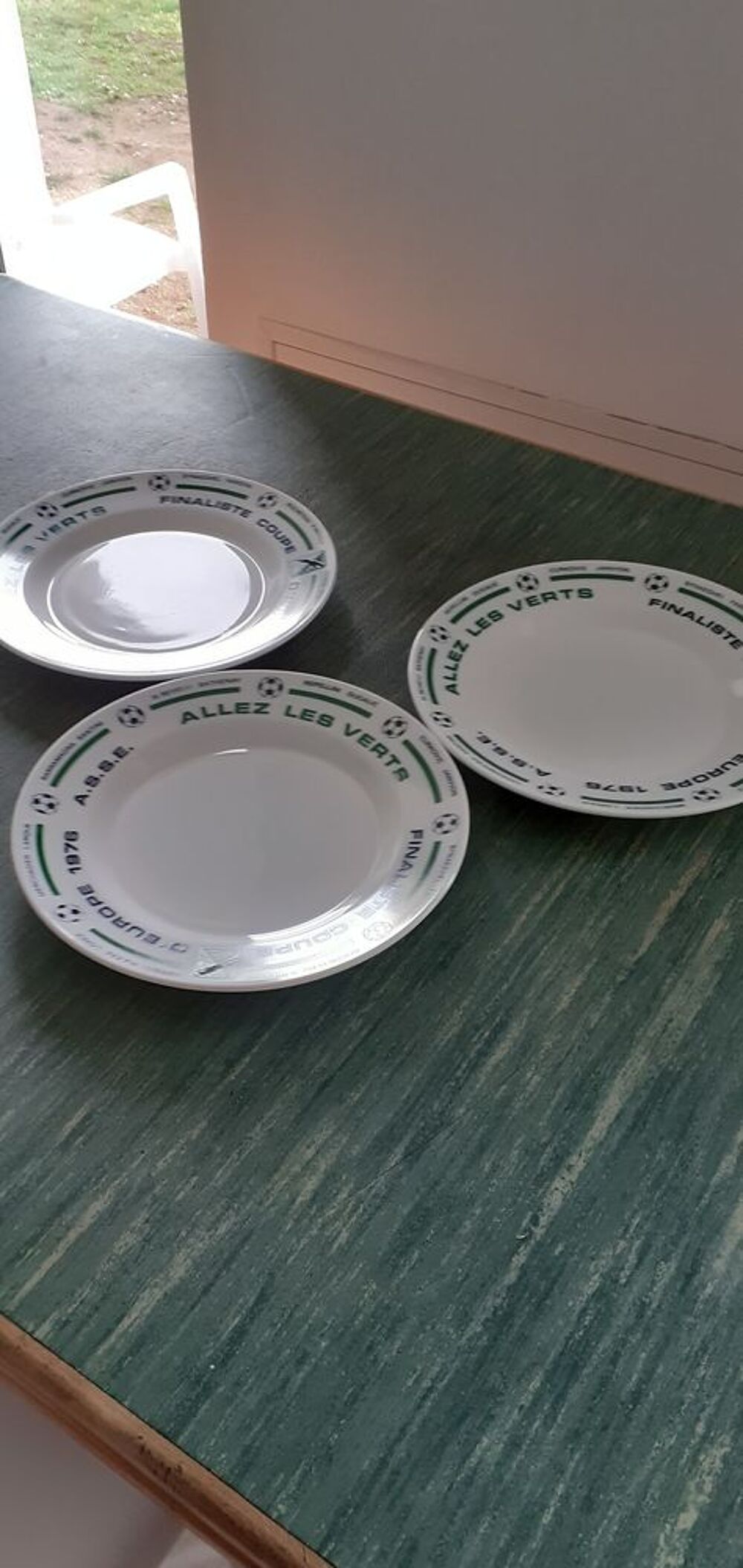 ASSIETTES ASSE COUPE D'EUROPE 