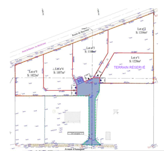  Terrain à vendre 1023 m²