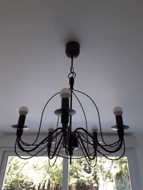 Lustre gris style chandelier 45 Saint-Witz (95)