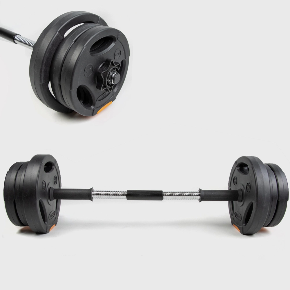 Halt&egrave;res poids polyvalents musculation neufs 15kg Sports