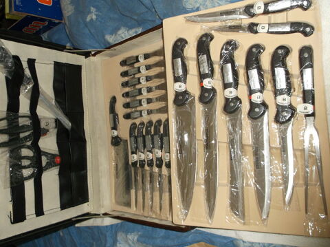 Mallette de coutellerie professionnelle 24 pi�ces en acier  50 Soullans (85)
