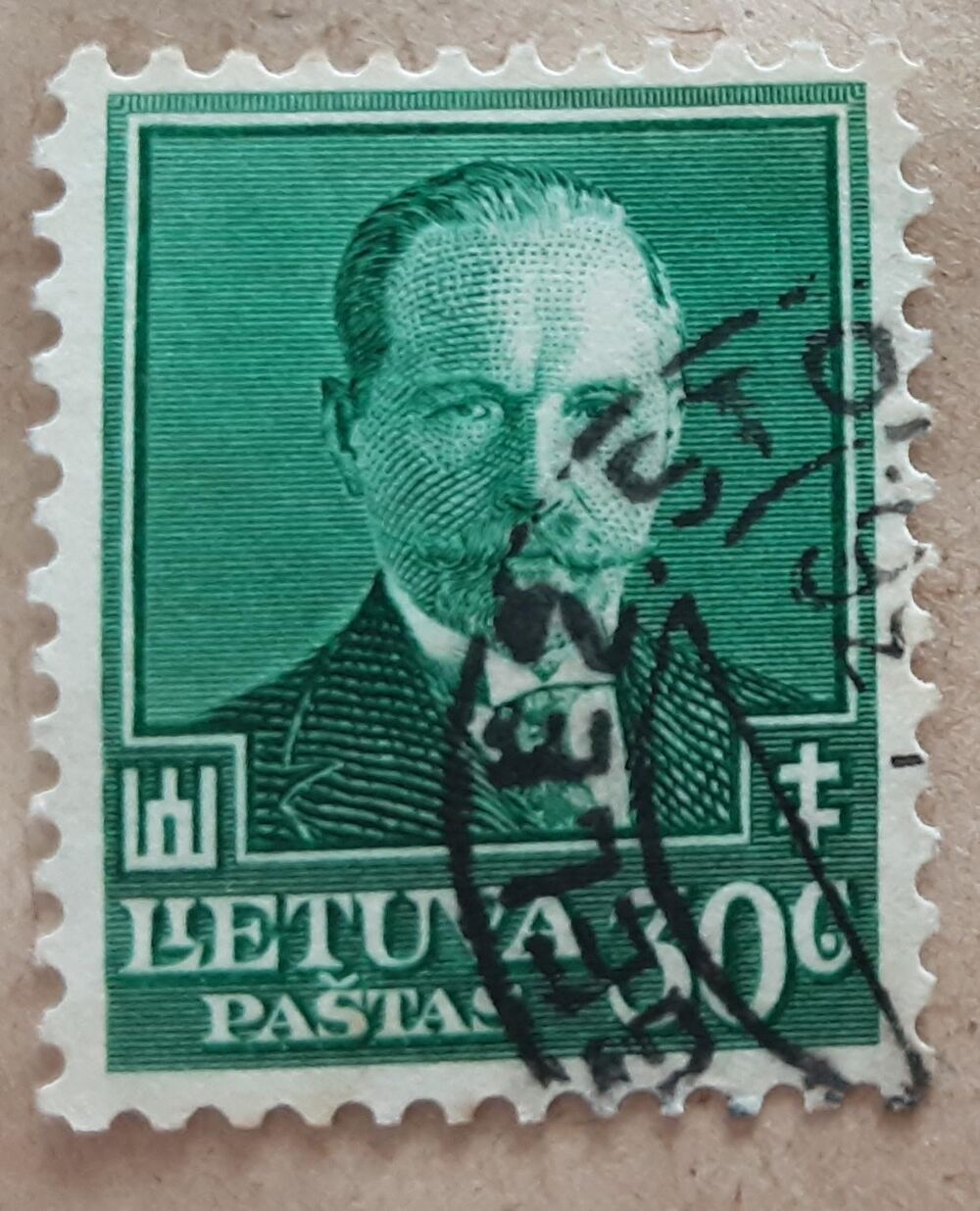 timbre &agrave; collection LITUANIE 