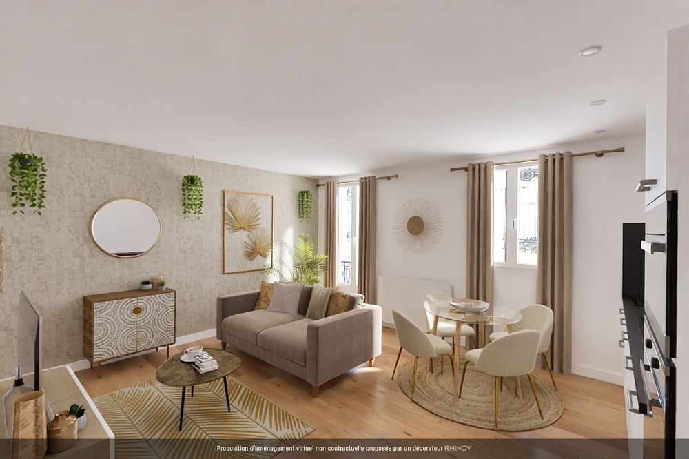 Vente Appartement DEUX PIECES RENOVE DE 36 M2 - RUE LE MAROIS - PARIS 16 Paris 16