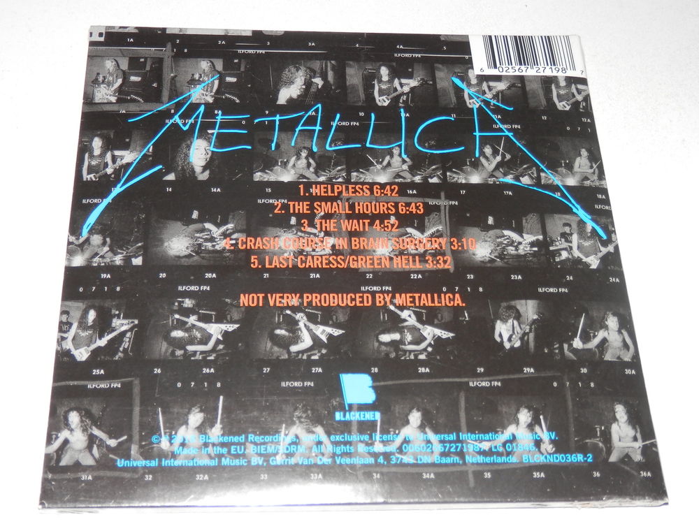 METALLICA CD ALBUM CD et vinyles
