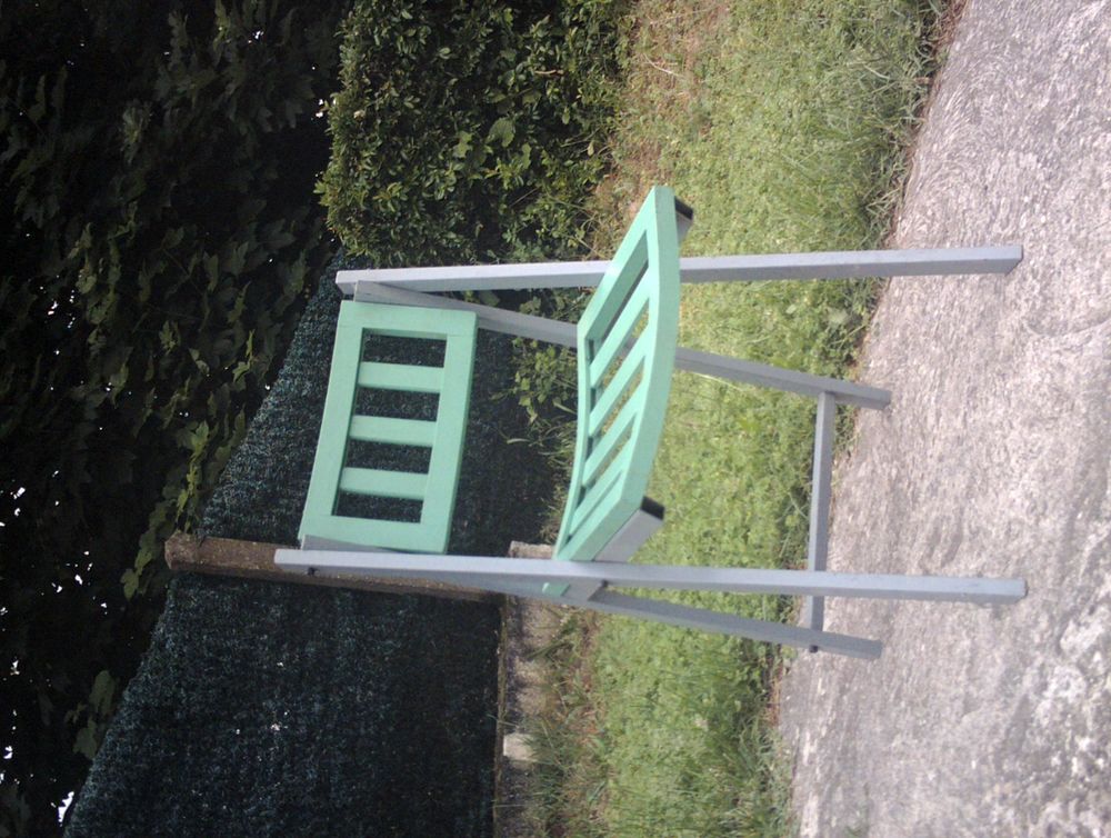 2 chaises de jardin Jardin