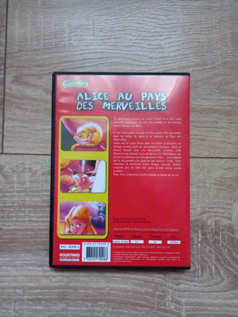 Dvd Alice au pays des merveilles DVD et blu-ray