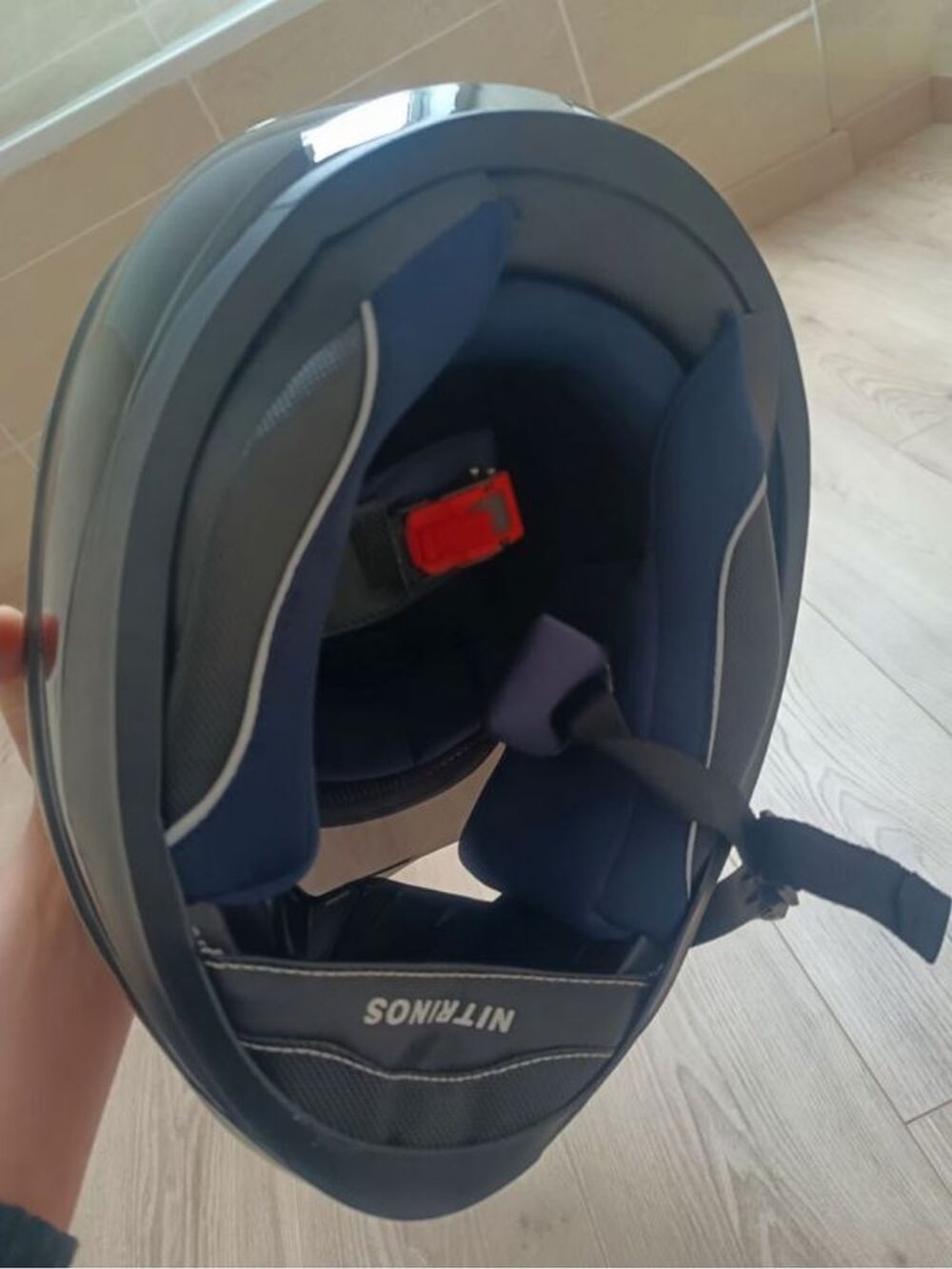 Casque moto neuf marque NITRINOS (marque russe) 