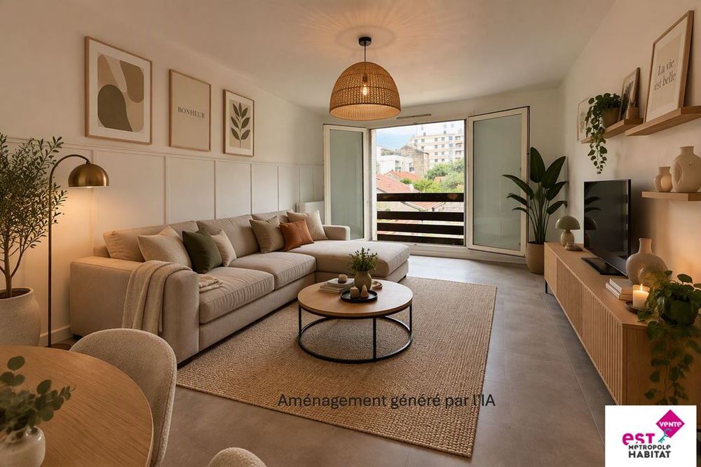 Vente Appartement T3 - 69m ² Villeurbanne