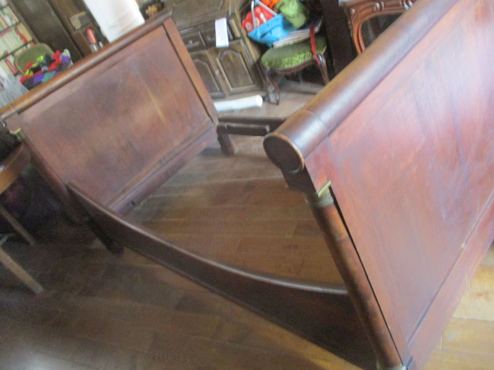 Lit ancien acajou Meubles