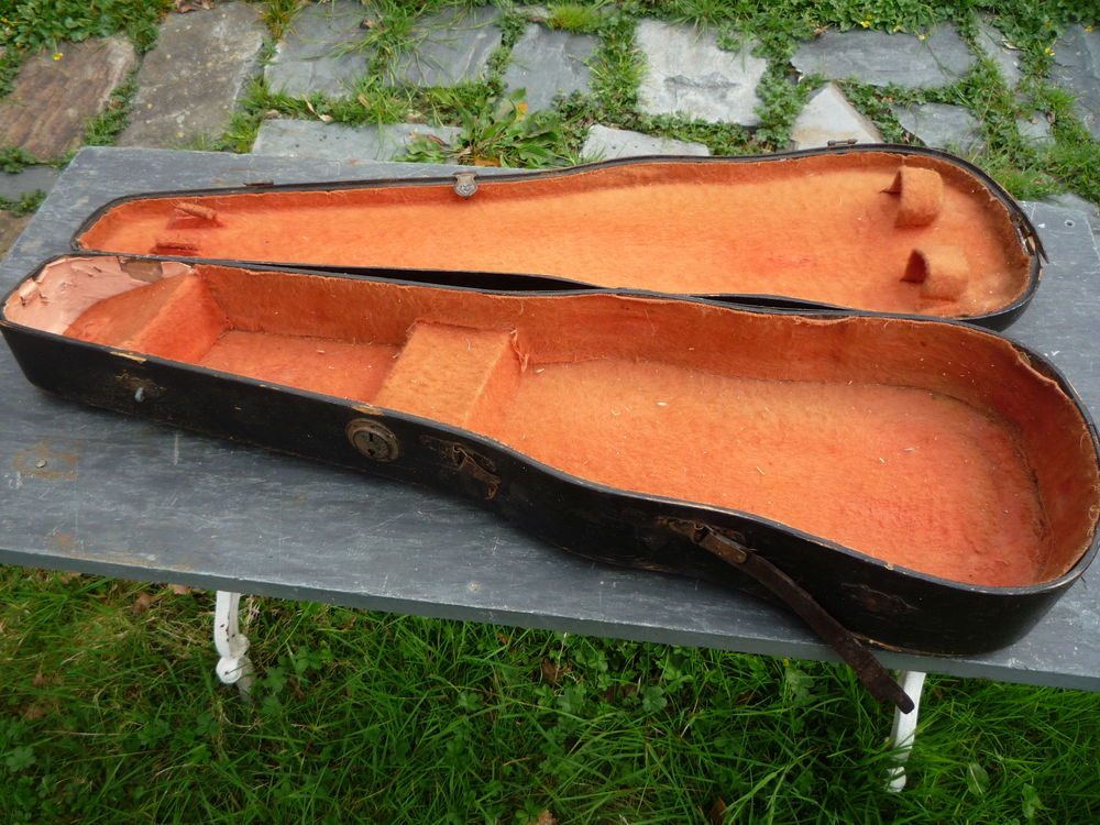 Etui de violon bois Dcoration