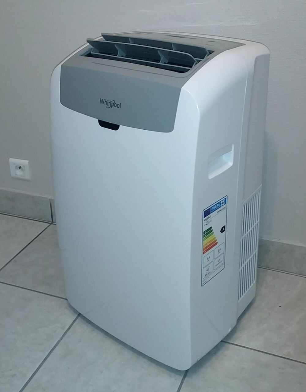 Climatiseur mobile Whirlpool blanc Electroménager