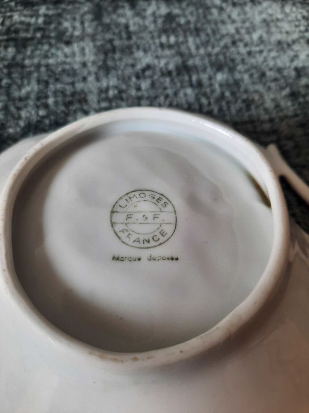 Coupelle porcelaine de Limoges Décoration