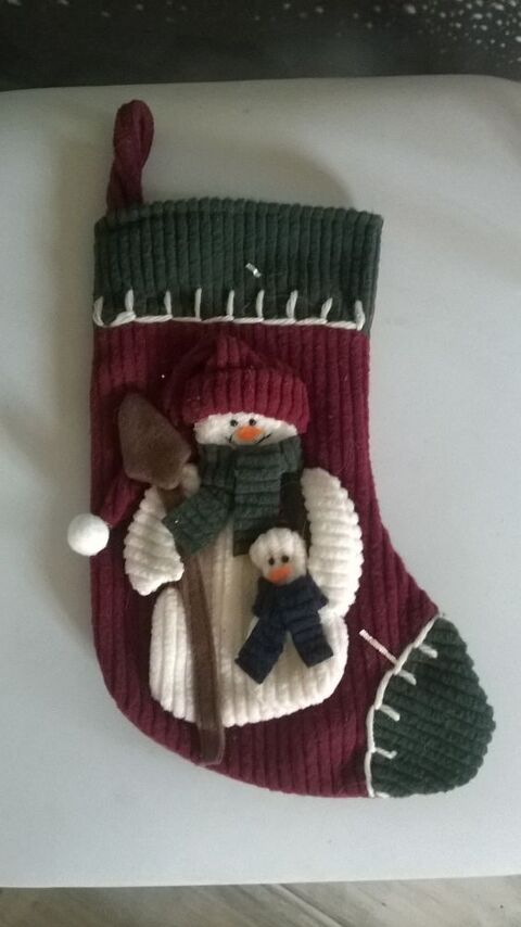 Chaussette de père noël à accrocher 5 Talange (57)