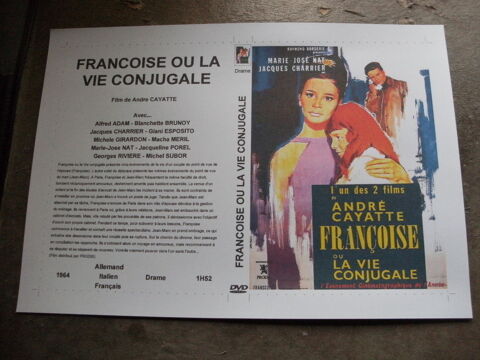 Film :   Françoise ou la vie conjugale   40 Saint-Médard-en-Jalles (33)