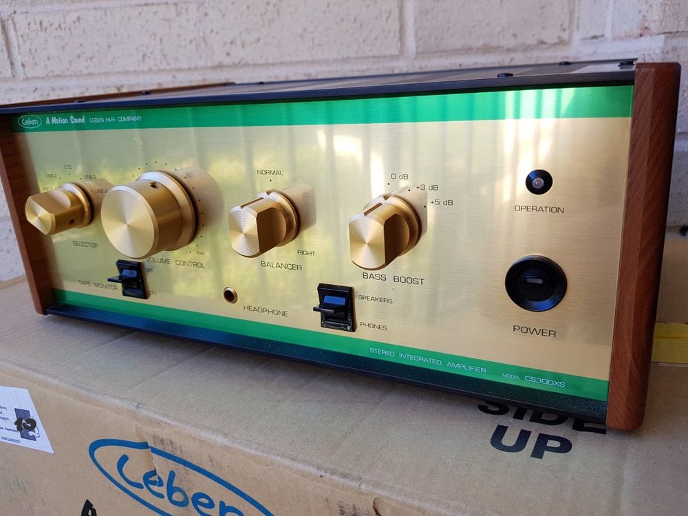 Leben CS300XS Amplificateur Int&eacute;gr&eacute; Audio et hifi