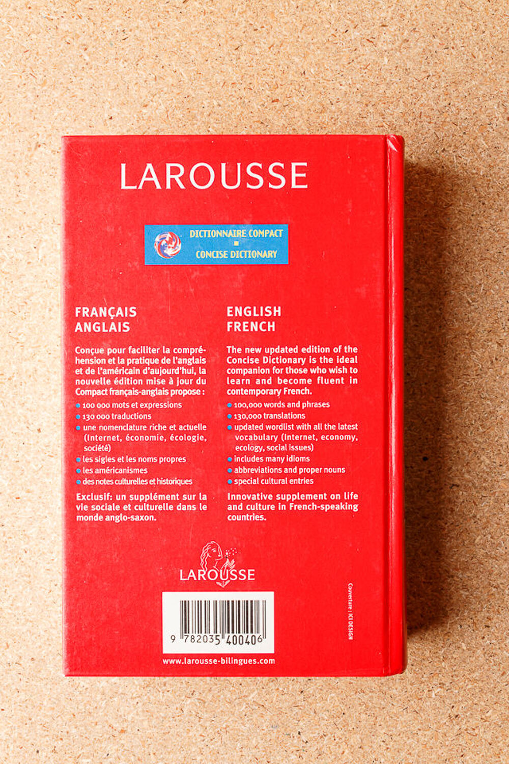 Dictionnaire Compact Fran&ccedil;aisAnglais - AnglaisFran&ccedil;ais Livres et BD