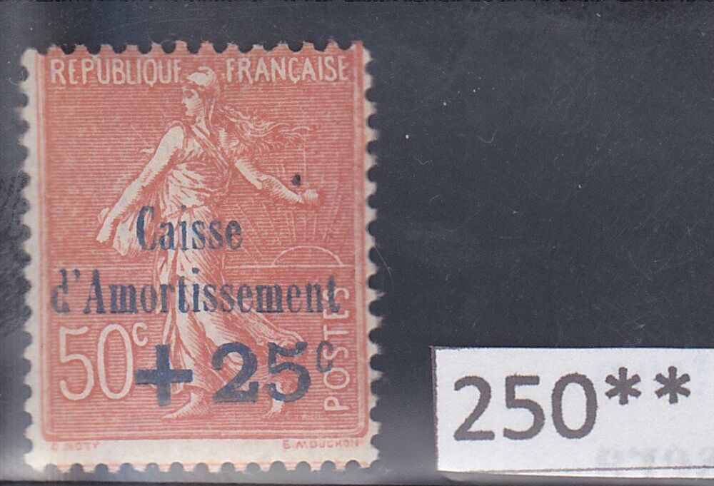 Timbre france neuf xx sans charniere 0250 