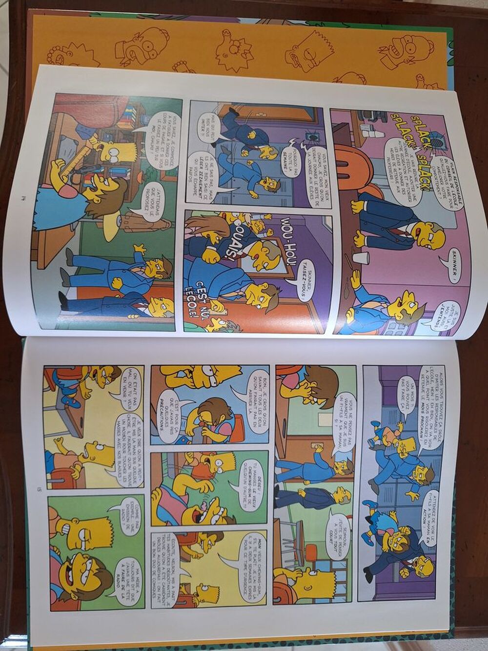 Bd Bart Simpson "En t&ecirc;te de Course"- Tome 14 Livres et BD