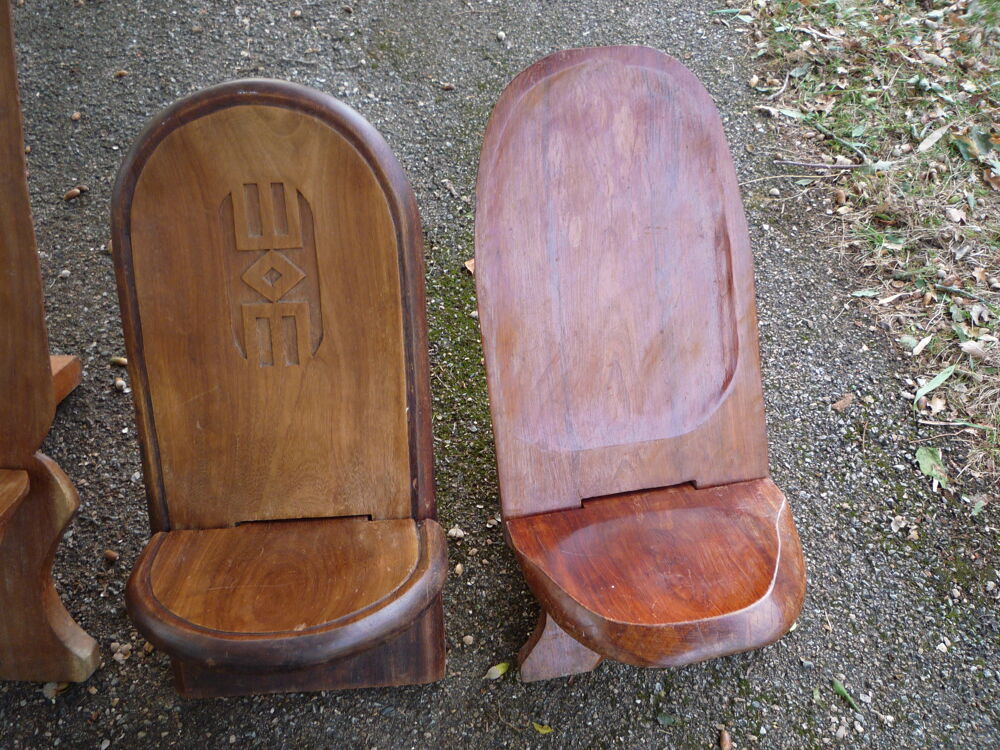 Chaise Pliante Tribale Africaine / si&egrave;ge palabre Meubles